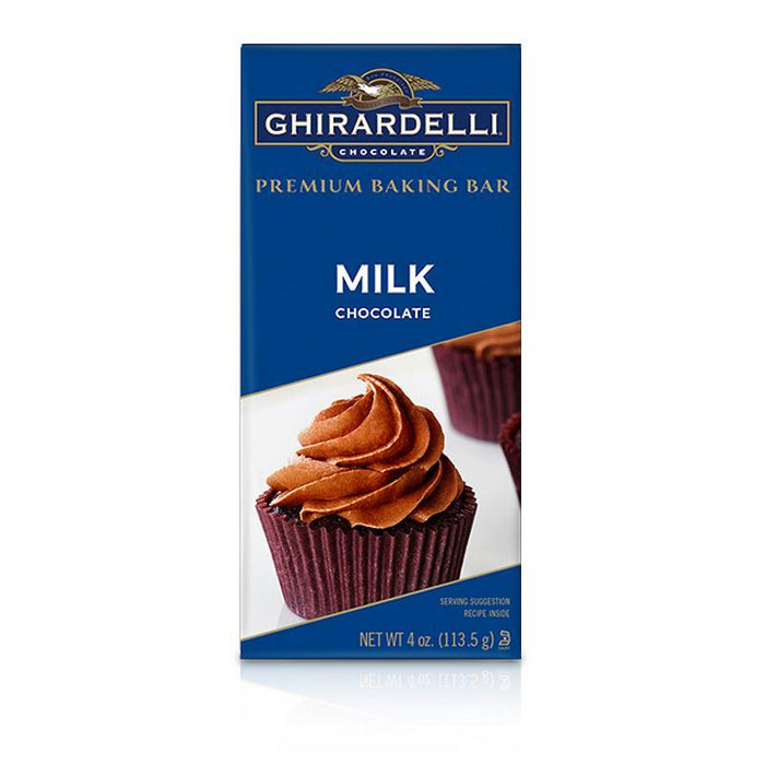 Ghirardelli: Premium Baking Bar Milk Chocolate, 4 Oz