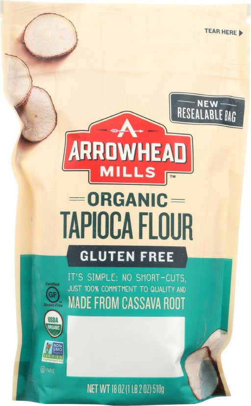 Arrowhead Mills: Organic Flour Tapioca, 18 Oz