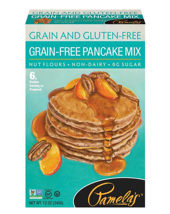 Pamelas: Grain Free Pancake Mix 12 Oz