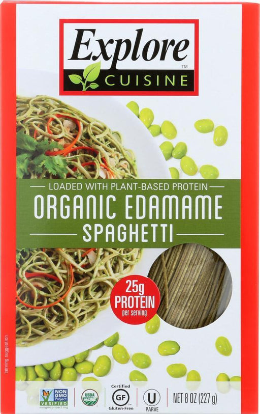 Explore Cuisine: Pasta Edmame Spaghetti, 8 Oz