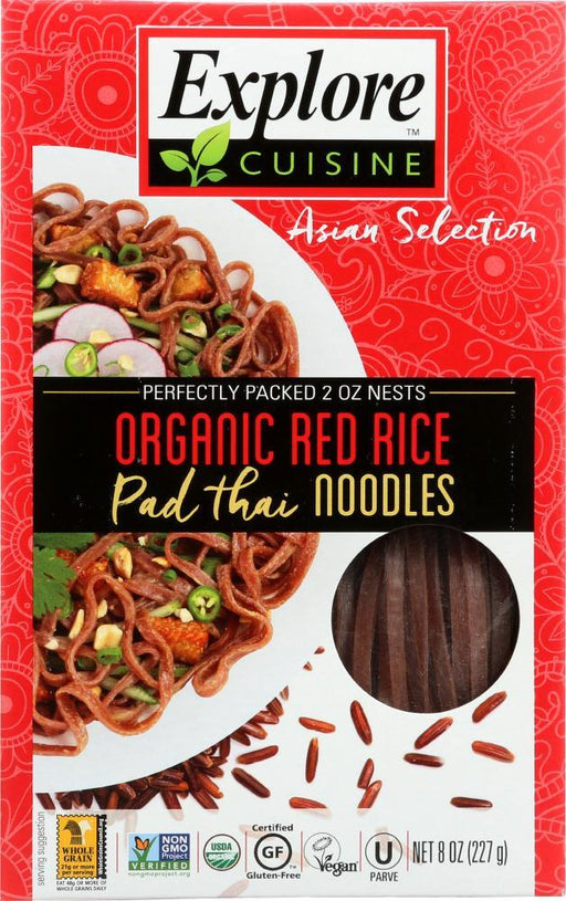 Explore Cuisine: Noodle Red Rice Pad Thai, 8 Oz