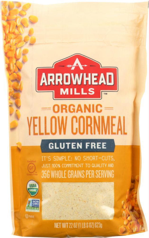 Arrowhead Mills: Cornmeal Yellow Organic, 22 Oz