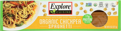 Explore Cuisine: Pasta Chickpea Spaghetti, 8 Oz