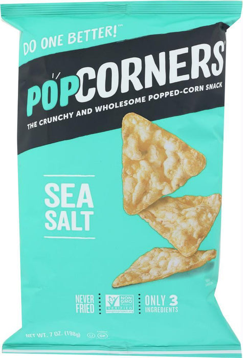 Popcorners: Corn Chips Sea Salt, 7 Oz