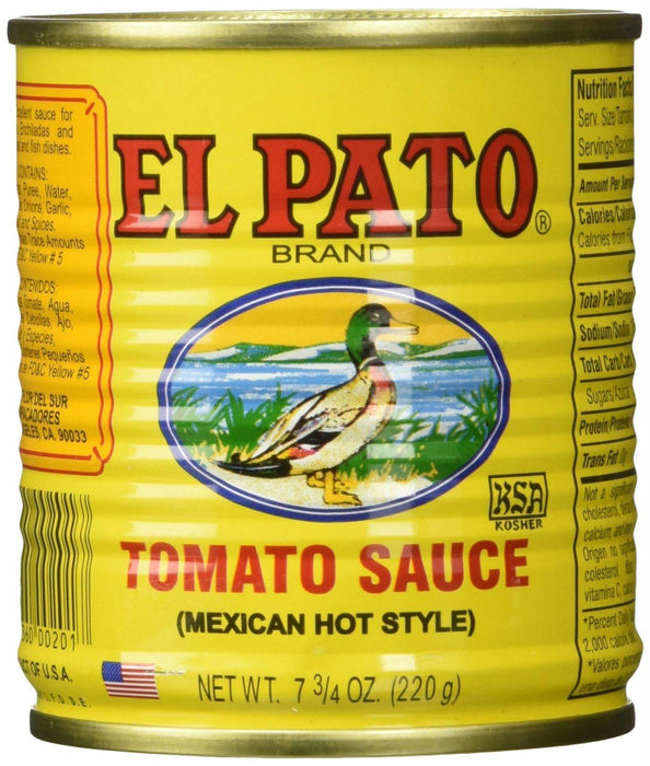 El Pato: Tomato Sauce Mexican Hot Style, 7.75 Oz