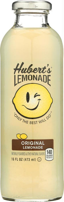 Huberts: Lemonade Original, 16 Oz