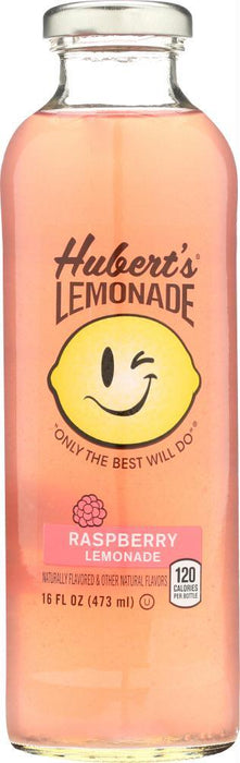 Huberts: Lemonade Raspberry, 16 Oz