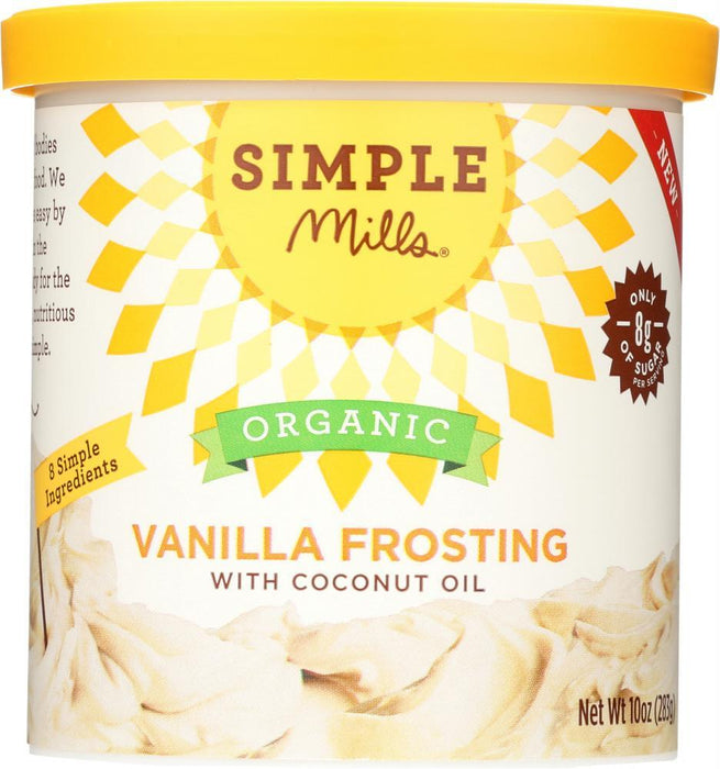 Simple Mills: Frosting Vanilla (10.000 Oz)