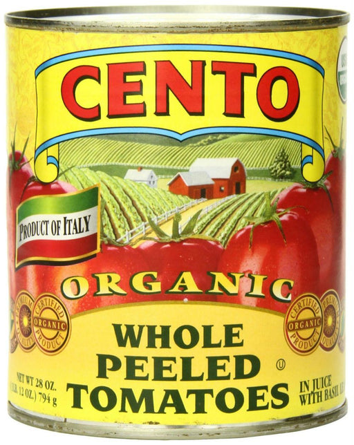 Cento: Organic Whole Peeled Tomatoes, 28 Oz