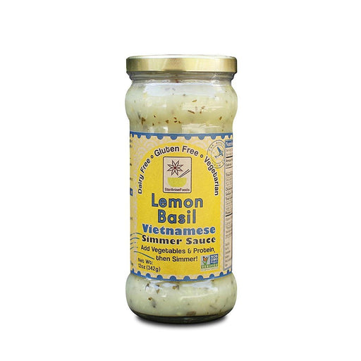 Star Anise: Lemon Basil Simmer Sauce, 12 Oz