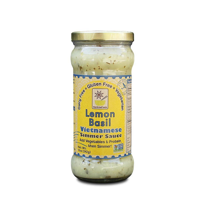 Star Anise: Lemon Basil Simmer Sauce, 12 Oz