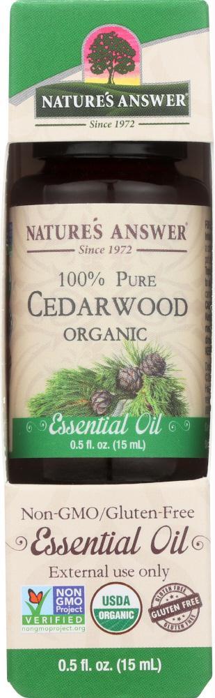 Natures Answer: Ess Oil Cedarwood Org (0.500 Oz)