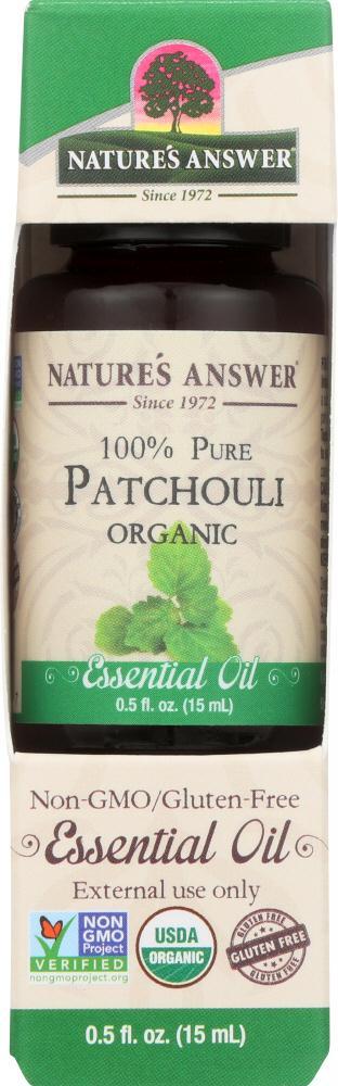 Natures Answer: Ess Oil Patchouli Org (0.500 Oz)