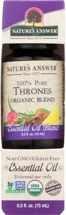 Natures Answer: Ess Oil Trones Blend Org (0.500 Oz)