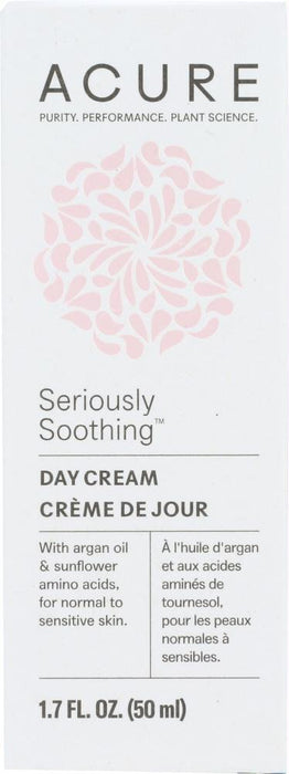 Acure: Seriously Soothing Facial Day Cream, 1.7 Oz