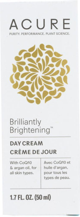 Acure: Brilliantly Brightening Day Cream, 1.7 Oz