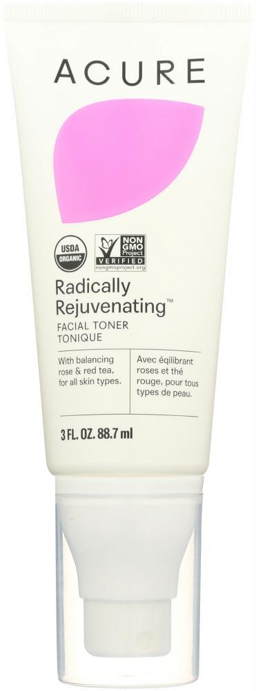 Acure: Radically Rejuvenating Facial Toner, 3 Fl Oz