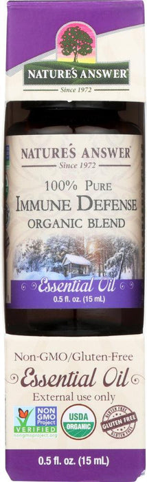 Natures Answer: Ess Oil Immune Defnse Org (0.500 Oz)