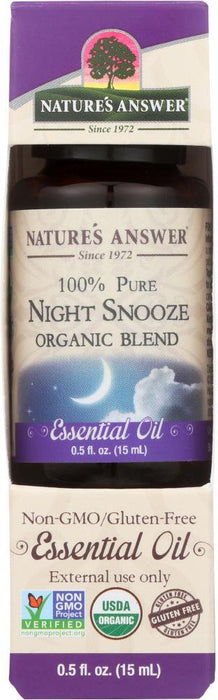 Natures Answer: Ess Oil Night Snooz Org (0.500 Oz)