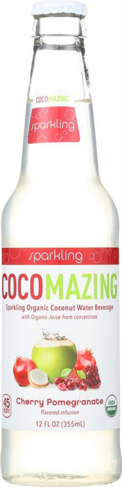 Cocomazing: Water Coconut Sparkling Cherry Pomegranate, 12 Oz