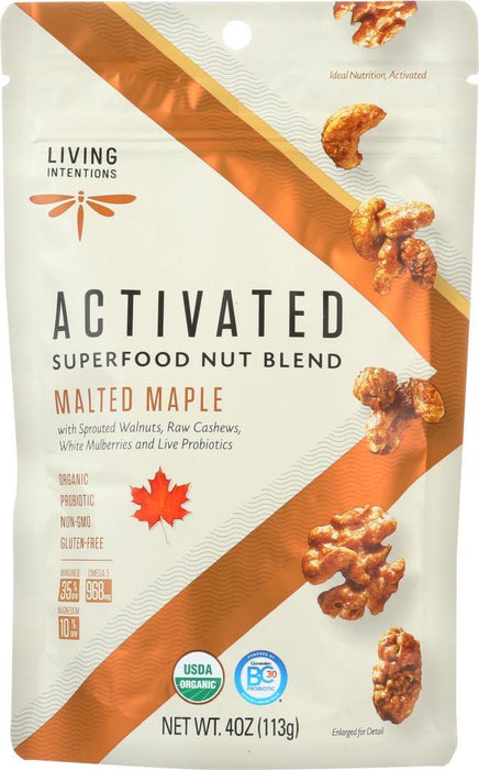 Living Intentions: Nut Blend Malted Maple (4.000 Oz)