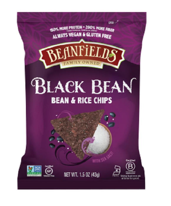 Beanfields: Black Bean With Sea Salt Chips 1.5 Oz