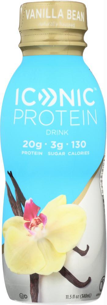 Iconic: Protein Drink Vanilla Bean, 11.5 Fl Oz