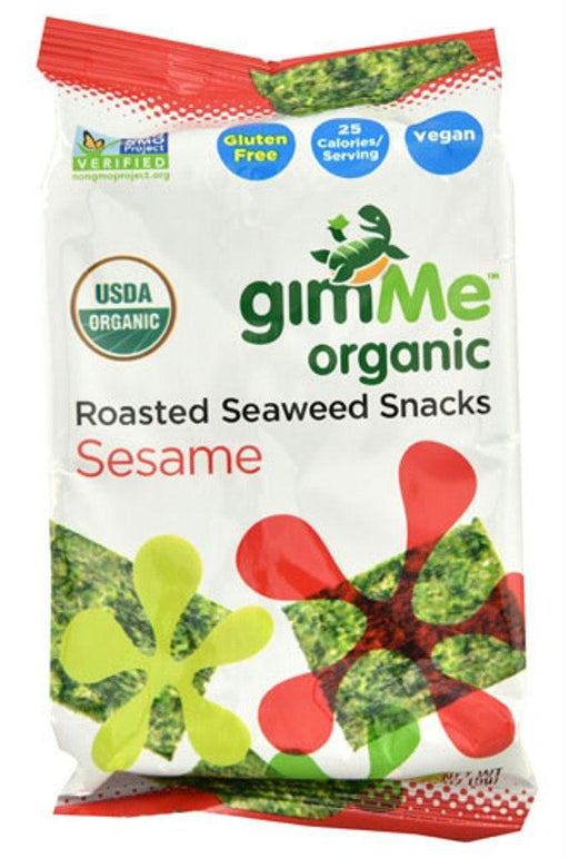 Gimme: Organic Roasted Seaweed Snacks Sesame, 0.17 Oz