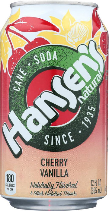 Hansen: Soda Cherry Vanilla, 72 Oz