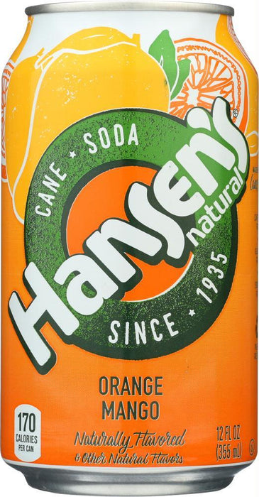 Hansen: Soda Orange Mango, 72 Oz