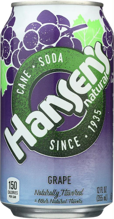 Hansen: Soda Grape, 72 Oz