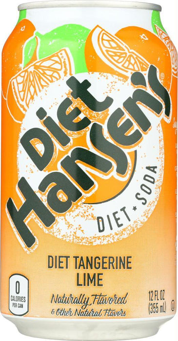 Hansen: Soda Lime Tangerine Diet, 72 Oz