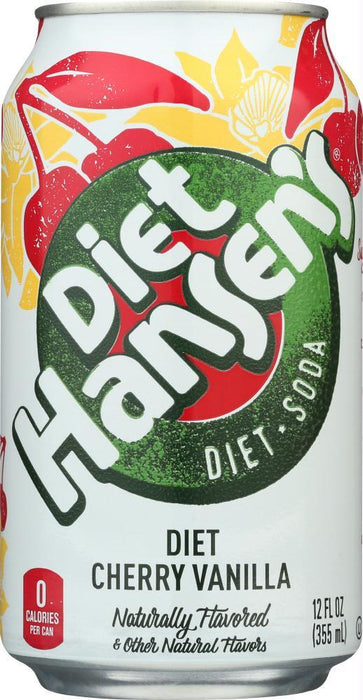 Hansen: Soda Cherry Vanilla Diet, 72 Oz