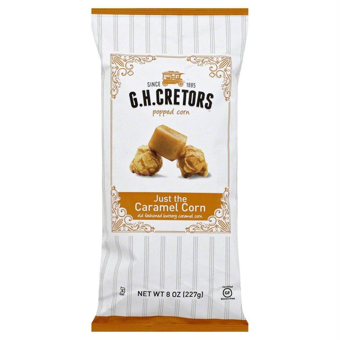 G.h. Cretors: Popped Corn Just The Caramel, 8 Oz