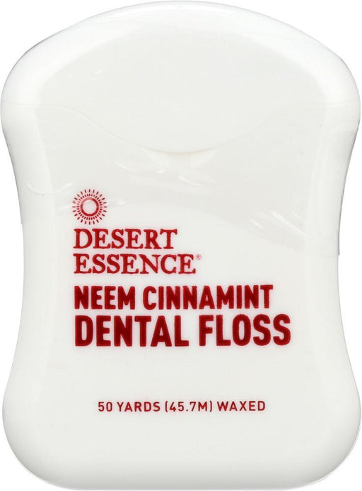 Desert Essence: Neem Cinnamint Dental Floss, 1 Ea