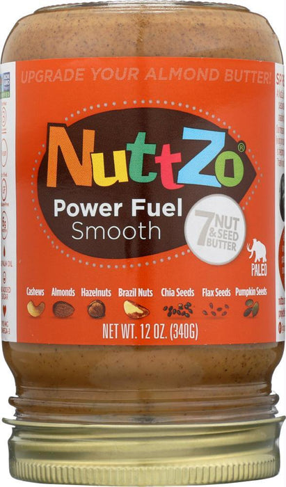 Nuttzo: Power Fuel Seed Butter Smooth, 12 Oz