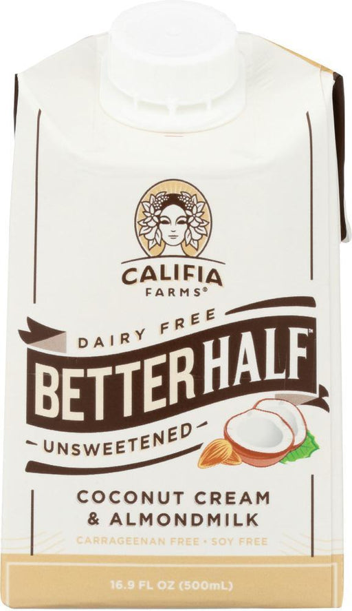 Califia: Better Half Unsweetened Creamer, 16 Oz