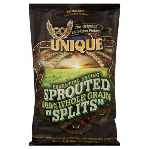 Unique: Sprouted Whole Grain Splits Pretzels, 8 Oz