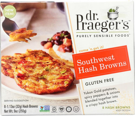 Dr Praeger: Southwest Hash Browns, 9 Oz