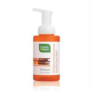 Clean Well: All-natural Antibacterial Foaming Handsoap Orange Vanilla, 9.5 Oz