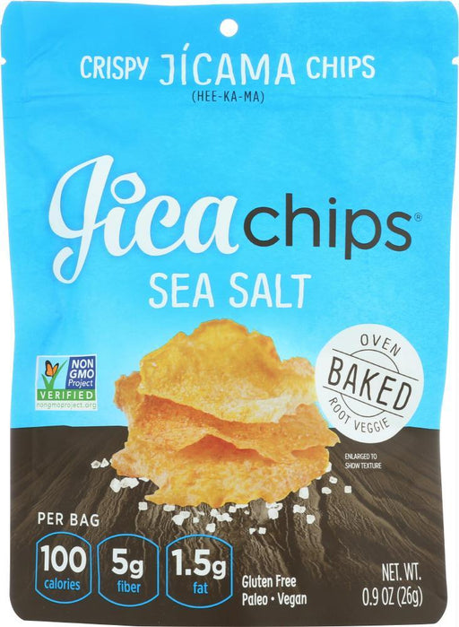 Jica Chips: Chips Jica Sea Salt, .9 Oz