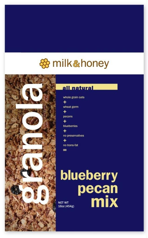 Milk & Honey: Blueberry Pecan Mix Granola, 16 Oz