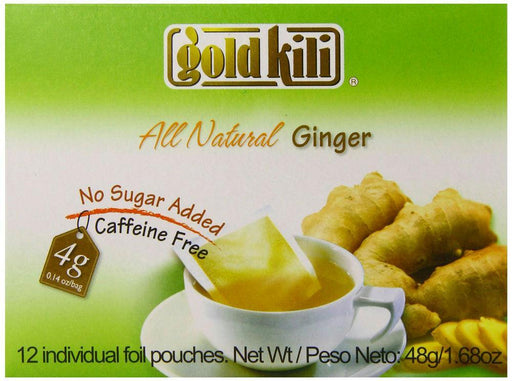 Gold Kili: Natural Ginger Instant Drink, 1.68 Oz