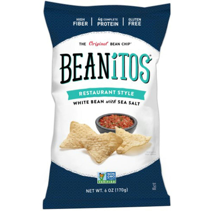 Beanitos: White Bean Chips With Sea Salt Restaurant Style, 6 Oz