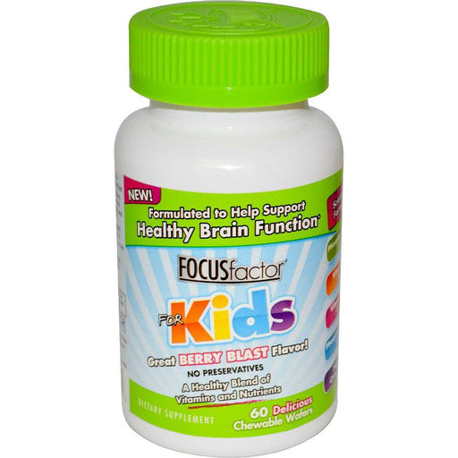 Focus Factor: For Kids Berry Blast, 60 Chewable Wafers