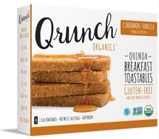 Qrunch: Breakfast Toastables Cinnamon Vanilla, 11.2 Oz