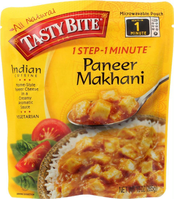 Tasty Bite: Paneer Mckhan Ready To Eat Entrée, 10 Oz