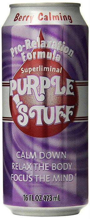 Purple Stuff: Berry Calming Beverage, 16 Oz