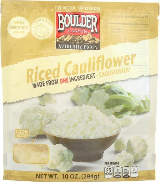 Boulder Canyon: Riced Cauliflower, 10 Oz