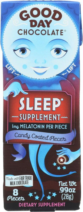 Good Day Chocolate: Supplemnt Sleep Chocolate (0.990 Oz)